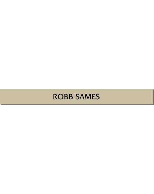 Stone Creek Littleton Employee Nameplate 1 x 10
