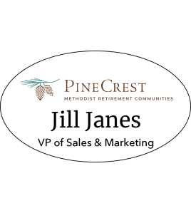 PineCrest Resident Nametags With Title Line