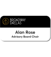 Broadway Dallas Nametag with Title