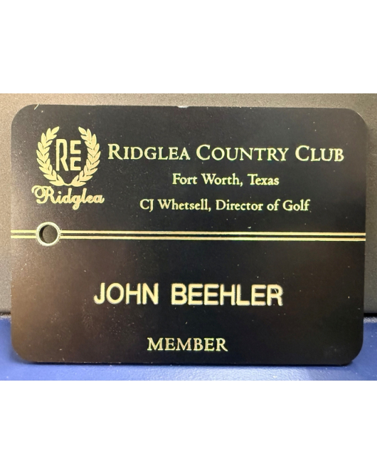 Golf Bag Tag