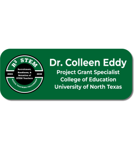 UNT R3 Stem Nametag