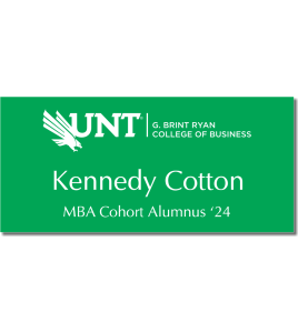 G. Brint Ryan, College of Business Name Tag