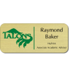 UNT Talons Nametag