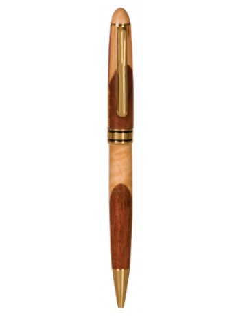 2-Tone Wooden Ballpoint Pen