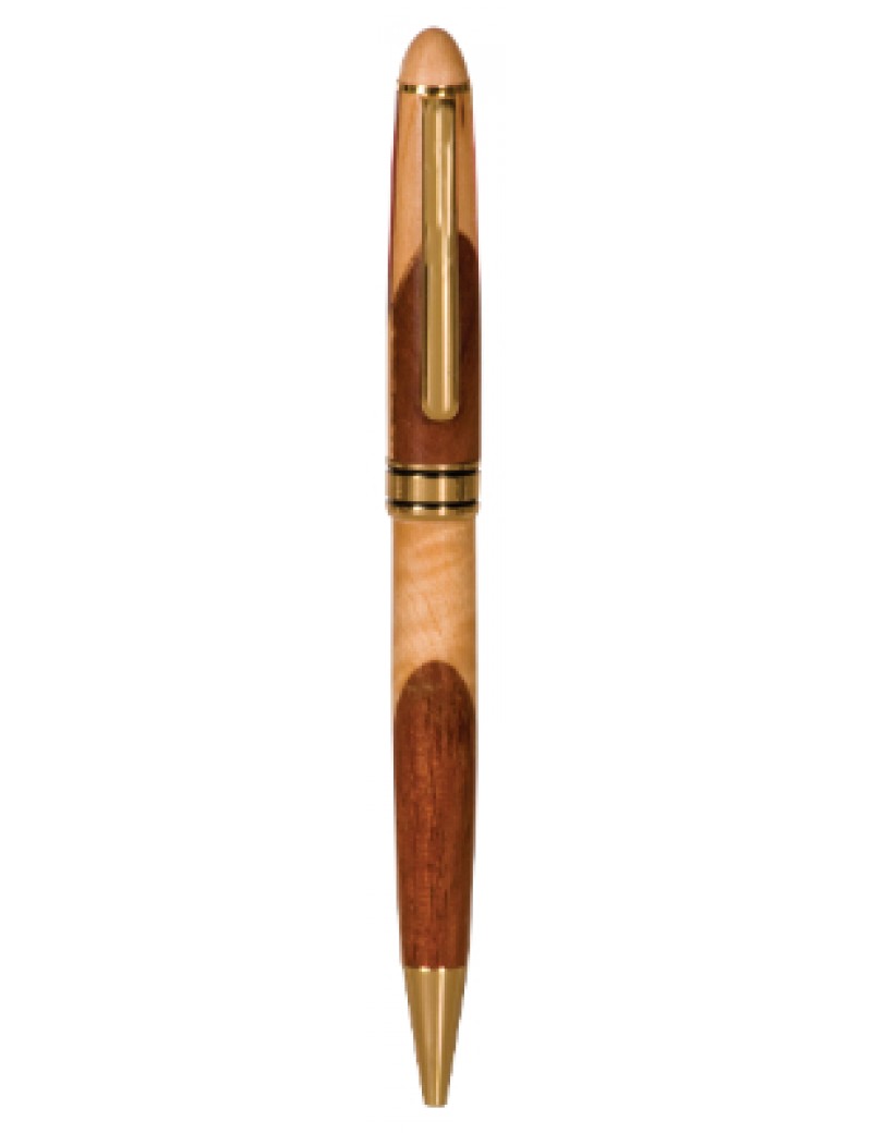 2-Tone Wooden Ballpoint Pen
