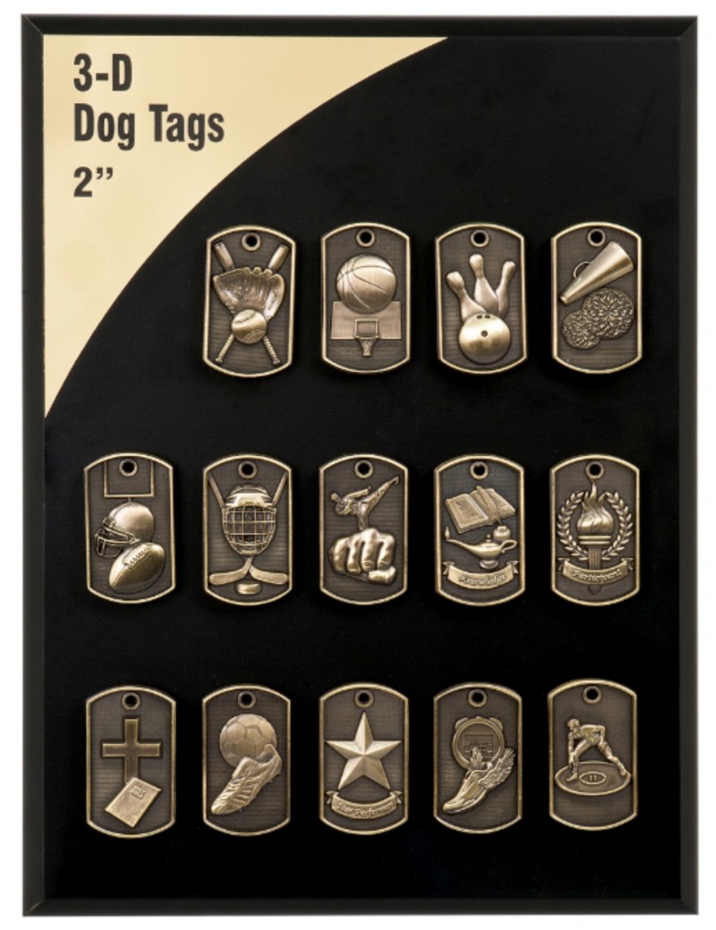 3D Dog Tag Series
