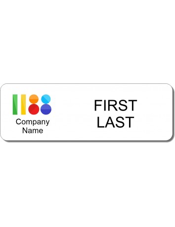 1" x 3" Design your own Nametag 