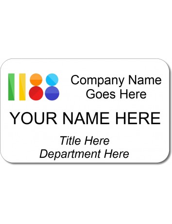 2" x 3" Design your own Nametag 